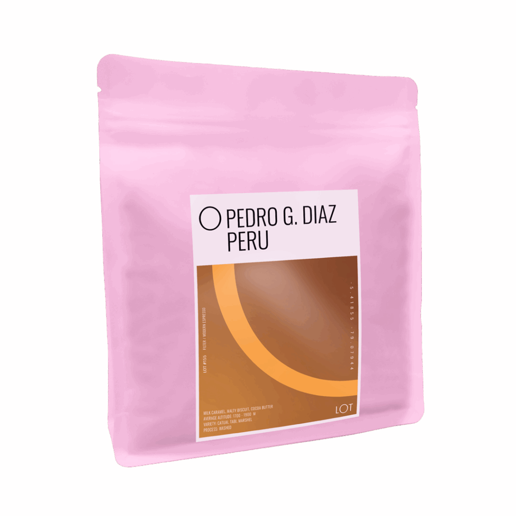 Výberová káva z Peru od farmára Pedra Garcia Diaza
