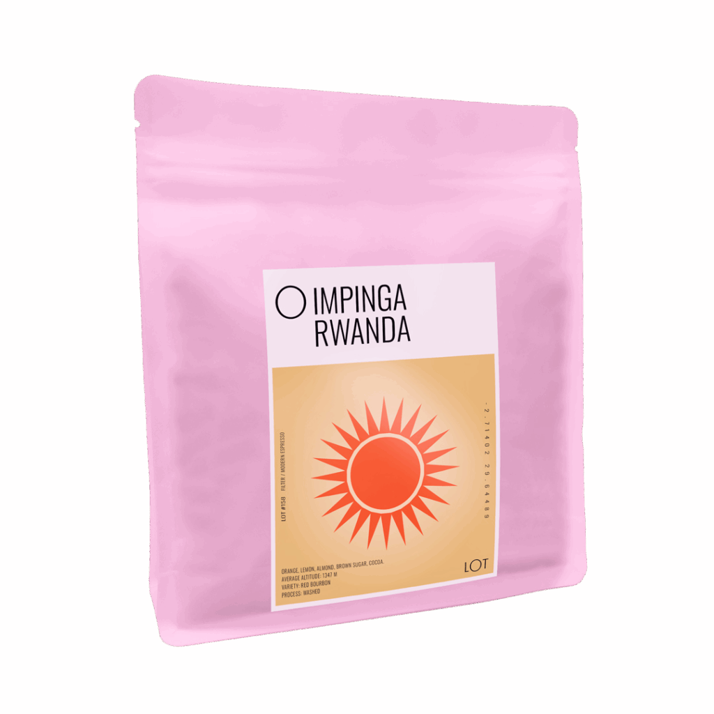 Výberová káva Rwanda Impinga